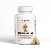 Suppla Berberine HCL supplement bottle