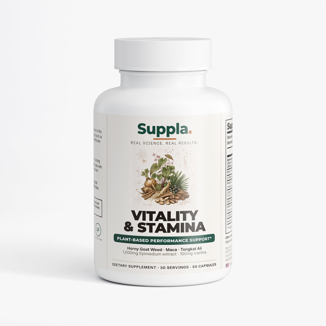 Suppla Vitality & Stamina bottle