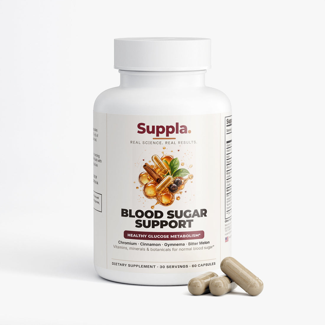 Suppla Blood Sugar Support bottle