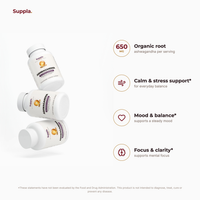 Suppla Ashwagandha key benefits and dose