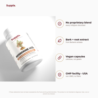 Suppla Berberine HCL what's inside and quality