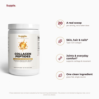 Suppla Collagen Peptides key benefits and dose