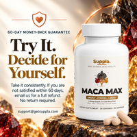 Suppla Maca Max 60-day money-back guarantee