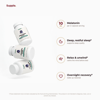 Suppla Melatonin Sleep key benefits and dose