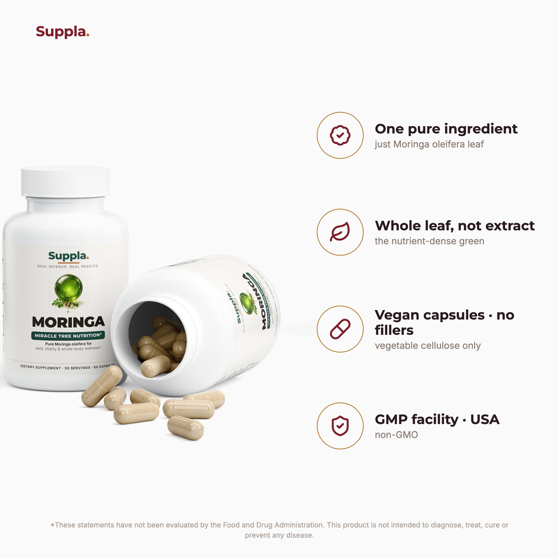 Suppla Moringa what's inside and quality