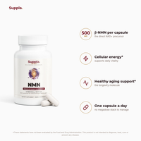 Suppla NMN key benefits and dose