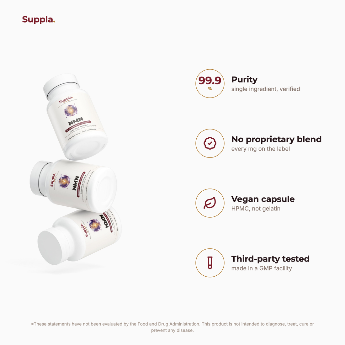 Suppla NMN what's inside and quality