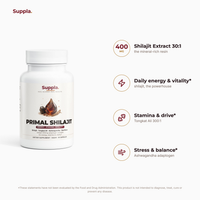 Suppla Primal Shilajit key benefits and dose